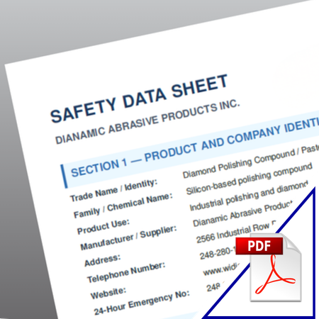 Safety data sheet diamond pasteresource image